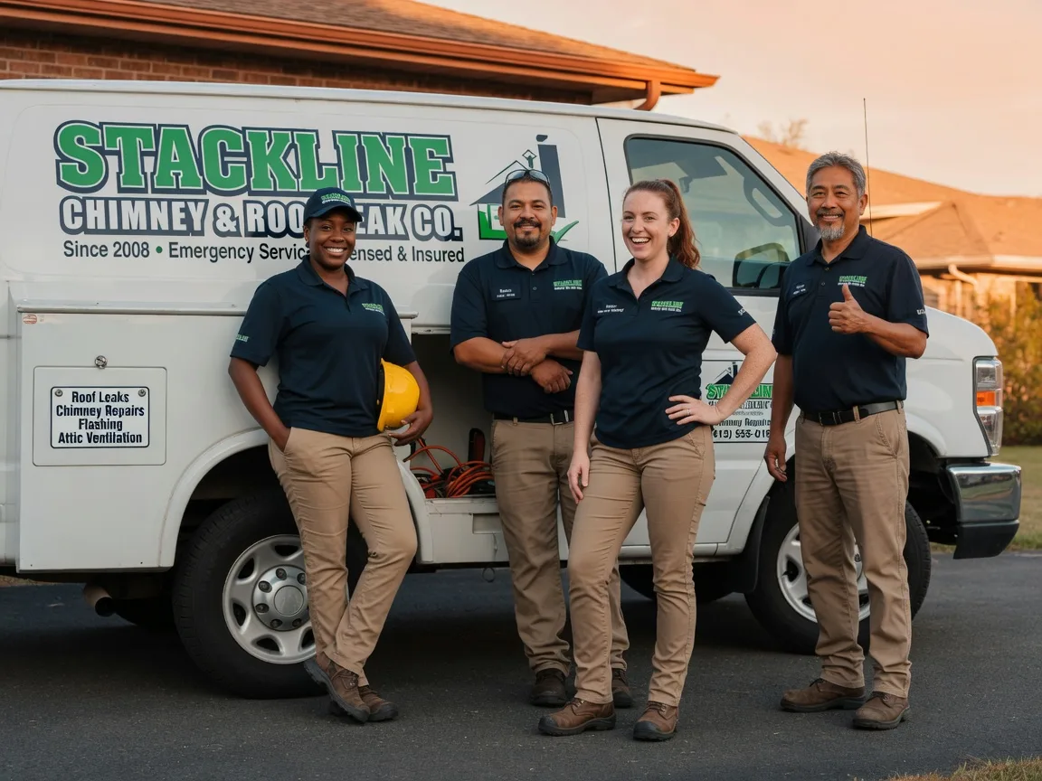 Chimney flashing repair company in Warren, VT